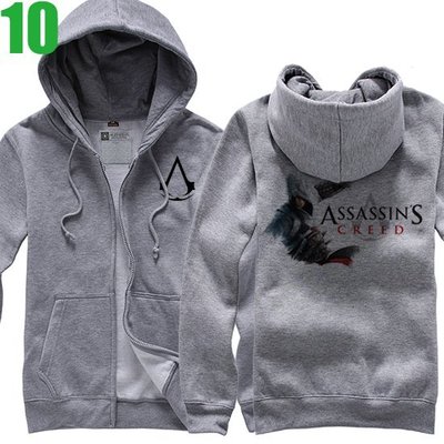【刺客教條 Assassin's Creed】連帽厚絨長袖經典遊戲系列外套 購買多件多優惠!【賣場六】