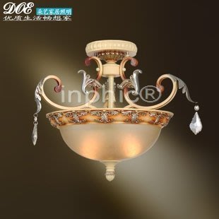 INPHIC-歐式吸頂燈臥室溫馨水晶簡約美式新古典燈具過道飾