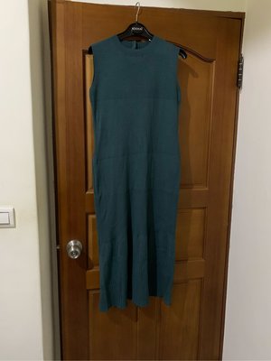 日系品牌Proportion body dressing綠色針織洋裝（全新）
