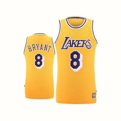 Adidas Kobe KB8 8號 球衣 湖人 主場 HWCN NBA LA Lakers 老大 曼巴 科比 退休 絕版 L號 紫金色
