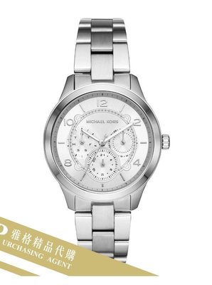 雅格時尚精品代購Michael Kors MK6587 時尚鋼帶手錶 石英腕錶 精鋼錶鏈三眼錶   歐美時尚 美國代購