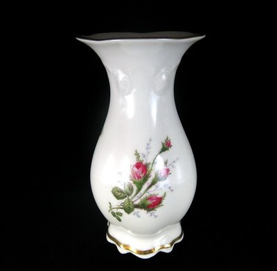 德國Rosenthal Moss Rose古典浮雕花瓶