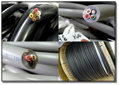 【工匠家居生活館 】宏泰 電纜線 5.5mm 平方 3芯 被覆電纜線 1捲100公尺 600V PVC電纜
