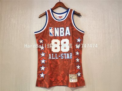 (AAPE)NBA1998年全明星賽球衣 復古版 88號