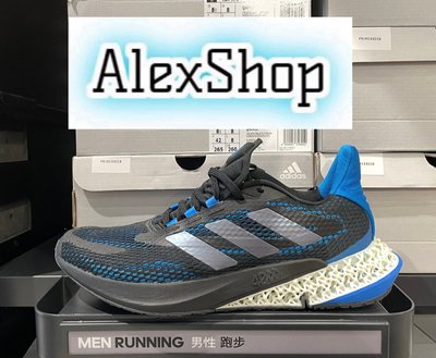艾力克斯 ADIDAS 4DFWD PULSE 男 GX2991 黑藍 潮流慢跑鞋 重8