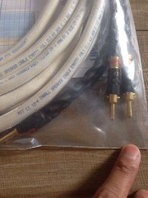 [ 沐耳 ] 美國 MIT 型號 CI 12-4 喇叭線 3米一對 + 逼緊鍍金香蕉插+ 隔離網