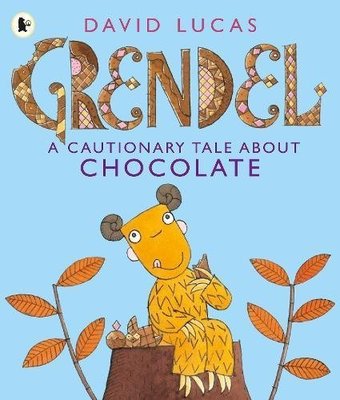 ＊小貝比的家＊GRENDEL:A CAUTIONARY TALE ABOUT CHOCOLATE/平裝/3-6歲/母親節
