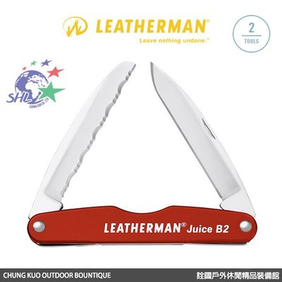 詮國 - Leatherman JUICE B2 工具 / 橘紅 / 832362