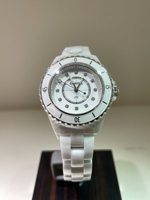 【 大西門鐘錶 】香奈兒 J12 H5703 33MM 石英陶瓷腕錶