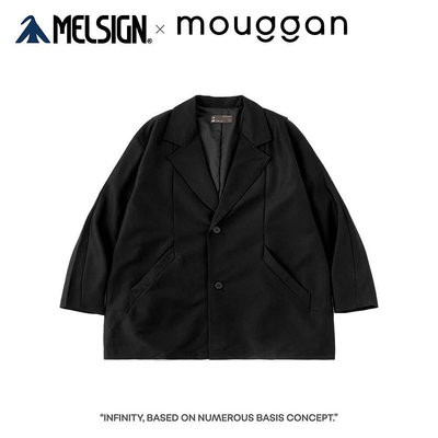 [NMR] 現貨 MELSIGN x mouggan 23 A/W 後雙層造型西裝外套