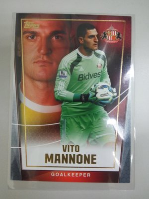 Vito Mannone - 普卡 - 2015 Topps Premier Club