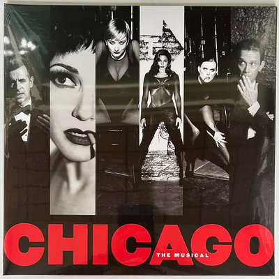 全新美版唱片 -芝加哥-音樂劇原聲帶/1997年百老匯卡司(全球限量雙片紅色彩膠)Chicago The Musical