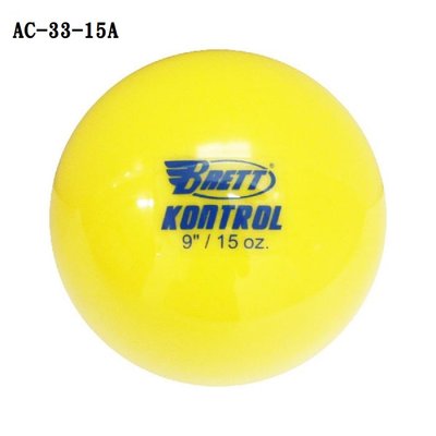【BRETT 訓練球 & 棒球】打擊回饋訓練鐵砂球 AC-33-15A(15OZ) 單顆