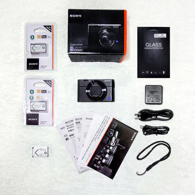 【低售】Sony RX100 M3數位相機+3顆電池-RX100M3