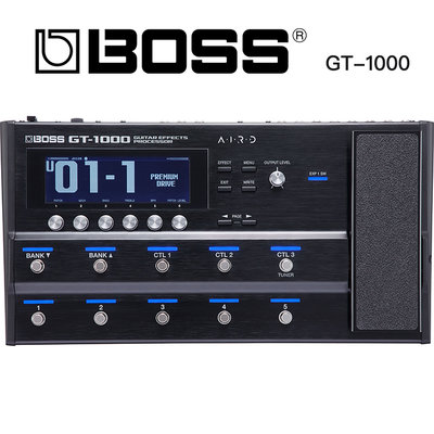 BOSS GT-1000 旗艦級吉他擴大效果器-Roland原廠公司貨