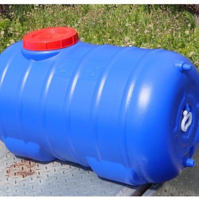 現貨熱銷-水桶家用儲水用一噸水管超大容量臥式桶塑料2噸3噸5噸水塔蓄水桶
