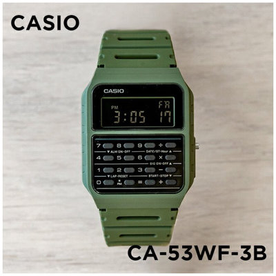 CASIO 卡西歐 DATA BANK 系列 CA-53WF-3B @EASYwatches