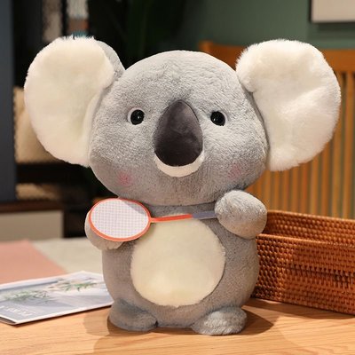 新款考拉澳大利亞樹袋熊玩偶樹玩偶公仔動物兒童禮物抱枕港之灣