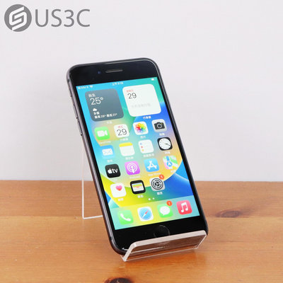 【US3C-板橋店】【一元起標】公司貨 Apple iPhone SE 2 二代 128G 4.7吋 黑 A13仿生晶片 指紋辨識 無線充電 蘋果手機 二手手機