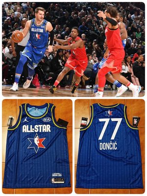 Luka Doncic Jordan NBA 明星賽球衣含贊助標 All Star Game Nike SW