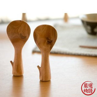 木質站立飯匙 飯匙 飯勺 日式飯勺 立式飯匙 木質餐具 湯匙 耐熱 不變形 天然木材