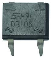 【666】W15= SEP GW DB106 DIP 800V 1A 橋式整流器 (100個一拍)