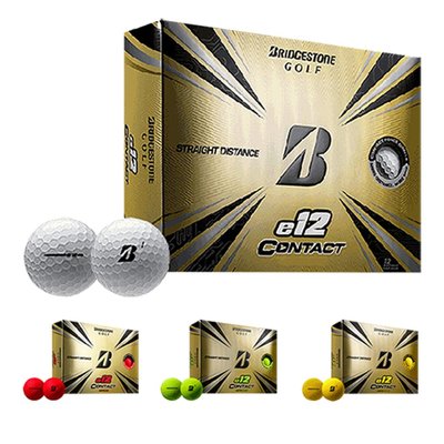 歐瑟-BRIDGESTONE e12 CONTACT BALL 普利司通高爾夫球 三層球 螢光球
