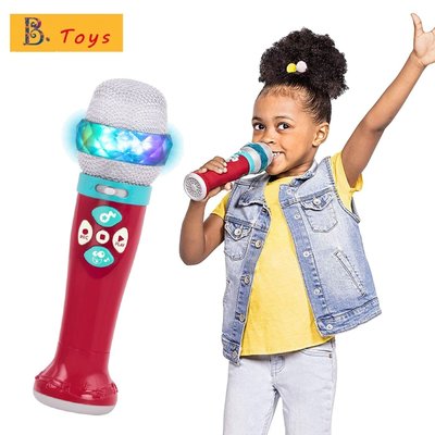 B.Toys 帶動唱搔聲麥克風 §小豆芽§ 美國【B.Toys】帶動唱搔聲麥克風_Battat系列