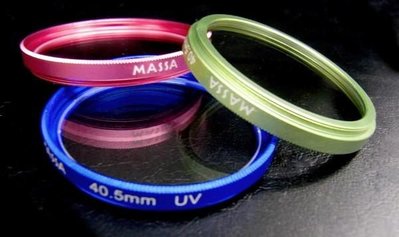 MASSA UV 保護鏡 40.5mm 紅色 金色 藍色 綠色 粉紅色 PENTAX Q V1 J1 J2 P7700