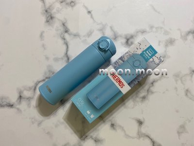 日本限定 膳魔師 Thermos 可機洗防刮耐磨保溫瓶 500cc 真空輕便型 JOK-500-LB 淺藍色