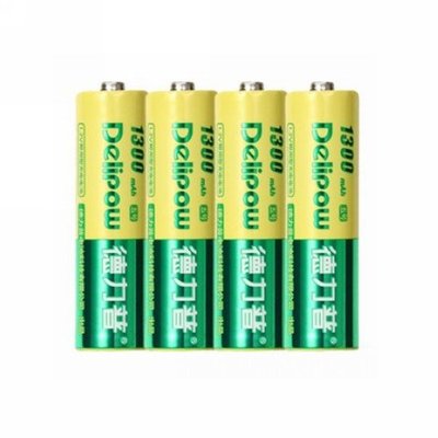 AA充電電池 4顆價格 1300mAH 3號充電電池1.2V 適合玩具 遙控器/手電筒露營燈