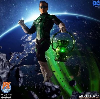 [貓市多] 全新 MEZCO 1/12 DC PX限定版 Green Lantern 綠燈俠 哈爾 喬登