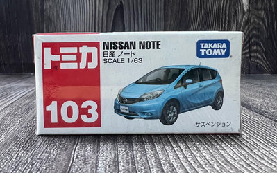 【G&T】TOMICA 多美小汽車 NO.103 日產 Nissan NOTE 439080
