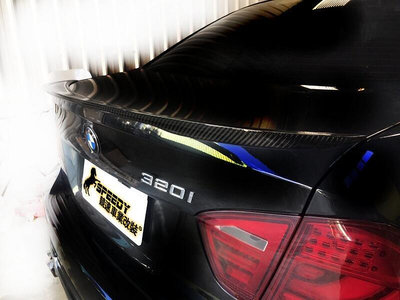 BMW E90 P牌 碳纖維 卡夢 CARBON 尾翼