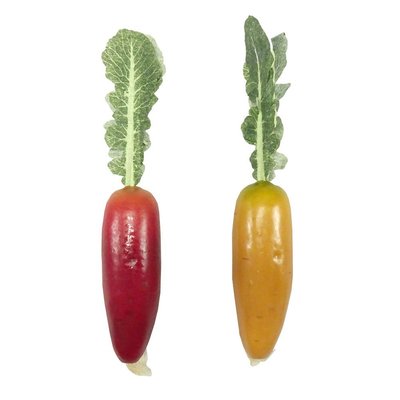 蔬菜水果模型拍攝佈置道具 好彩頭-白/紅