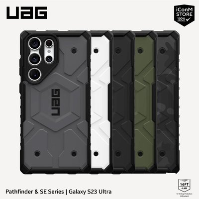 UAG Uag 三星 Galaxy S23 Ultra 手機殼 S23 Plus Pathfinder Mag 帶內置磁鐵外殼防