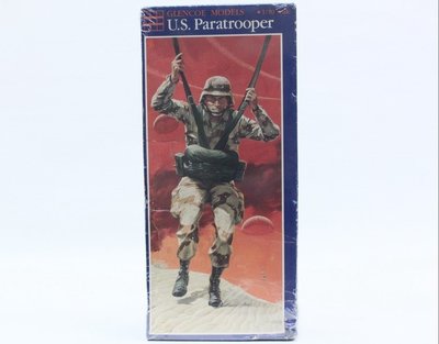 【統一模型玩具店】GLENCOE MODELS《美國 傘兵 U.S. Paratrooper》1:10 # 05902