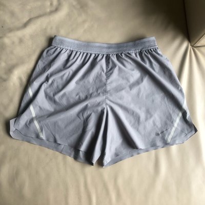 [品味人生2]保證正品 NIKE AEROSWIFT 灰色 專業慢跑短褲 飄褲 size L