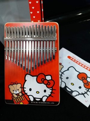 [魔立樂器] Hello Kitty卡林巴拇指琴 三麗鷗授權 台灣設計製造 全球首發 全套配件 防偽雷標