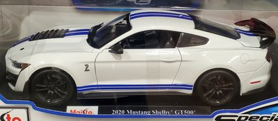 【小如的店】COSTCO好市多代購~Maisto 美馳圖 1:18收藏模型車 - 2020 Mustang Shelby GT500