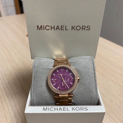 Michael Kors MK 星光晶鑽時尚腕錶(MK6403)/32mm 全新