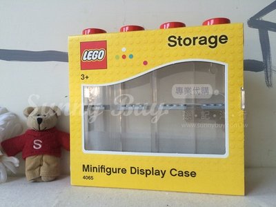 【Sunny Buy 玩具館】◎預購◎ 紅色 LEGO 4065 樂高 8 格 人偶 收納盒 收納箱 展示架