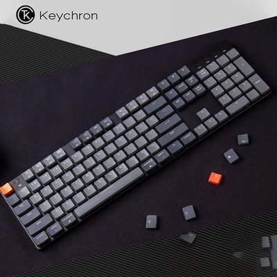 【 速發】正品保障 特惠價 Keychron K5SE矮軸超薄Mac機械鍵盤87鍵104