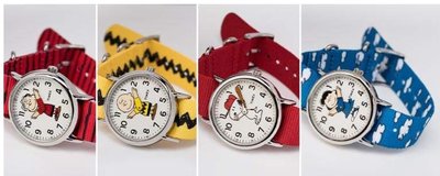 鼎飛臻坊 TIMEX xPEANUTS聯名款 SNOOPY 露西 查理布朗 奈勒斯 個性手錶 美國正版
