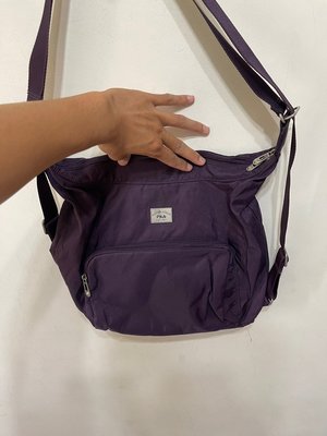 「 二手包 」 FILA 斜背包（紫色）139