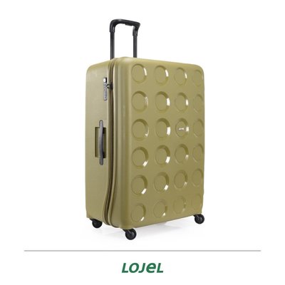 【Chu Mai】LOJEL PP10 VITA拉鍊行李箱-橄欖綠(31吋)(免運)