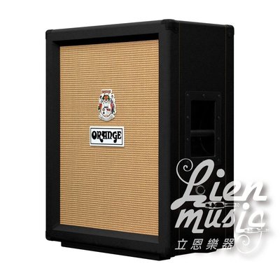 『立恩樂器』免運優惠 ORANGE 經銷 直立式 PPC 212V 黑色 音箱 單體 2x12 12吋 電吉他