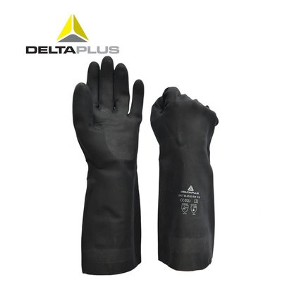 《工安READY購》201510 代爾塔DELTAPLUS 防酸鹼溶劑手套 石油冶煉 化學加工