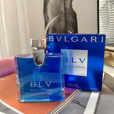 &amp; Bvlgari 寶格麗 BLV Pour Homme 藍茶 男士香水 EDT淡香水 100ML