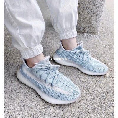 Yeezy Boost 350 V2 Cloud White 雲白 冰藍 休閑FW3043